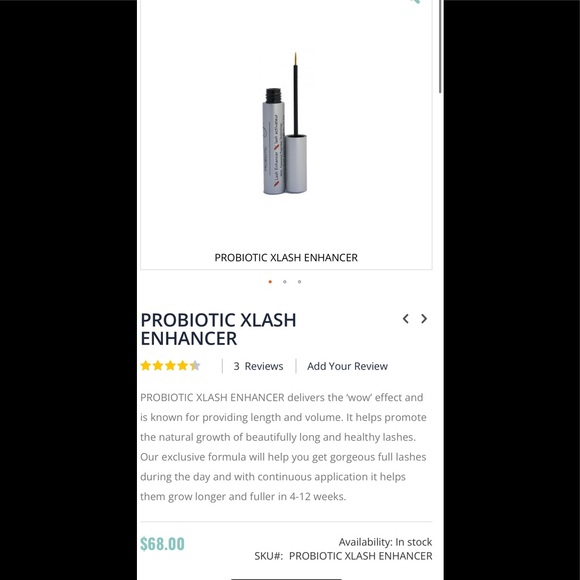 Dr. Lili Fan Probiotic XLash Enhancer - Picture 2 of 8